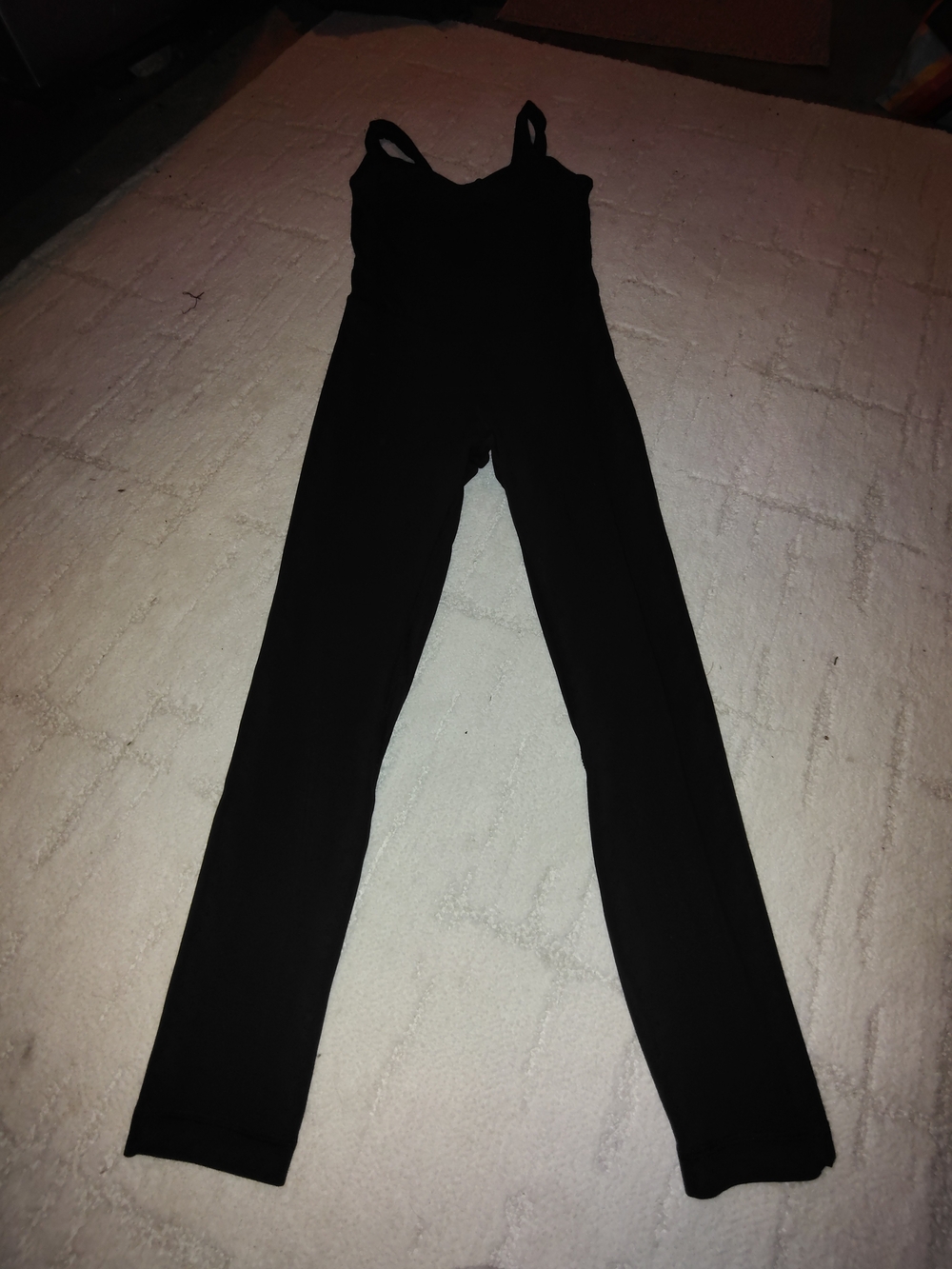 lululemon athletica Black Slim Strap Jumpsuit